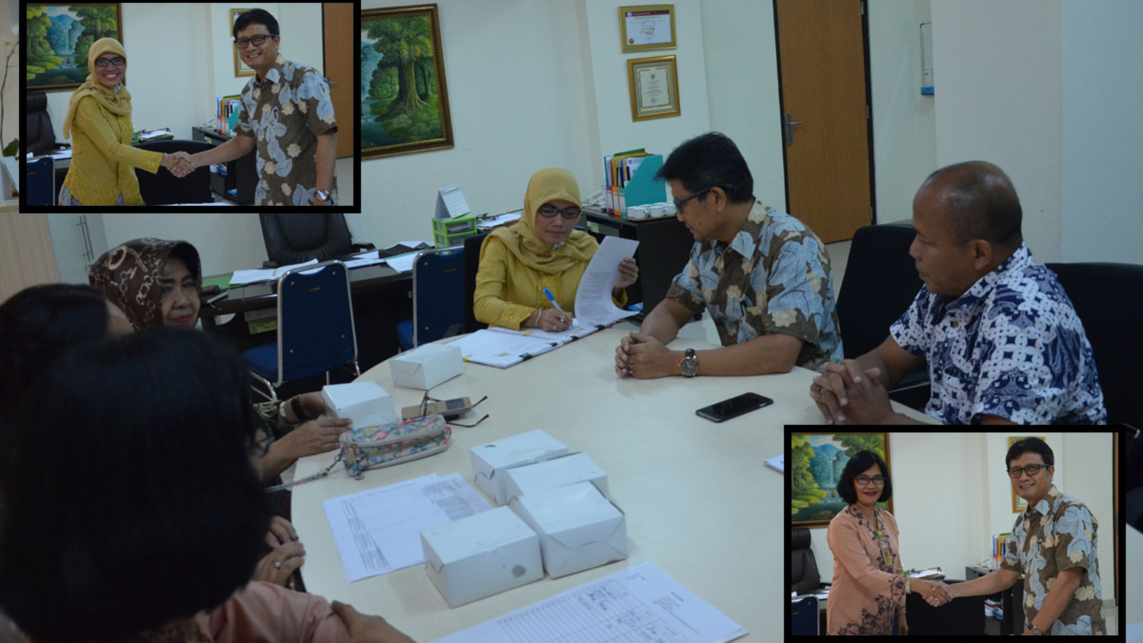 Penandatangan Perjanjian Kerjasama Kegiatan Building Management